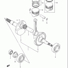 LT-F160 Quad Runner 1991-1996 КОЛЕНЧАТЫЙ ВАЛ