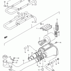 LT-F4WDX King Quad 1991-1995 Воздухозаборник