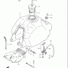 LT230E Quad Runner 1987-1993 ТОПЛИВНЫЙ БАК