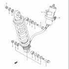 LT250R Quad Racer 1985-1992 Rear shock absorber (model f / g)