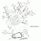 R08RB50AA RANGER 500 2X4 Engine, camshaft and valves