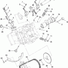 R08RH50AF/AR/AT RANGER 4X4 500 EFI Engine, camshaft and valves