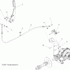 R08RH50AF/AR/AT RANGER 4X4 500 EFI Brakes, park brake asm.