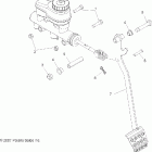 R08RH50AF/AR/AT RANGER 4X4 500 EFI Тормоза, педаль и главный цилиндр