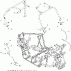 R08VH76AD/AG RANGER RZR 800 EFI Frame, cab