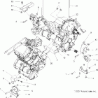 R08VH76AD/AG RANGER RZR 800 EFI Engine / transmission mounting