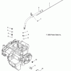 R08WH68AG/AH/AK/AR RANGER 4X4 700 EFI CREW Двигатель, масляный фильтр и измерительный щуп