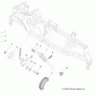 R08WH68AG/AH/AK/AR RANGER 4X4 700 EFI CREW Селектор передачи