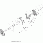 R08WH68AG/AH/AK/AR RANGER 4X4 700 EFI CREW Сцепление