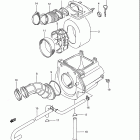 LT160E Quad Runner 1989-1992 Воздухозаборник