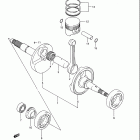 LT160E Quad Runner 1989-1992 КОЛЕНЧАТЫЙ ВАЛ