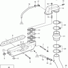 3.0GLM-A Intake and exhaust manifold