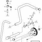 3.0GLM-C Sea water pump and hoses, later