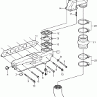 3.0GLP-E Intake and exhaust manifold