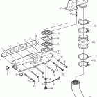 3.0GLP-N Intake and exhaust manifold
