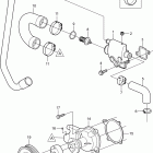 3.0GSM-A Circulation pump and thermostat housing