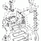 3.0GSPNCA Exhaust, cooling and oil pan