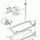 3.0GXiC-J Oil pan and oil pump