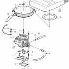 4.3GL-G Carburettor mounting