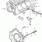 4.3GL-J Cylinder block and flywheel housing