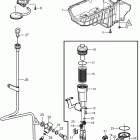 4.3GL-JF Oil pan and oil pump, early