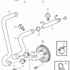 4.3GXi-A Seawater pump and hoses