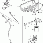 4.3OSi-BF Oil pan and oil pump