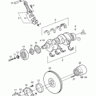 4.3OSi-E Crankshaft and related parts
