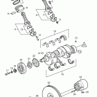 4.3OSi-F Crankshaft and related parts
