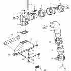 4.3OSi-J Exhaust, short risers