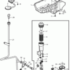 4.3OSi-J Oil pan and oil pump, later