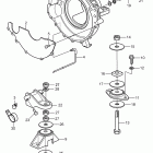 5.0GLPWTR Flywheel housing and mounts