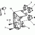 5.7GIIMDA Engine harness bracket