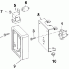 5.7GSIPEFS Engine harness bracket