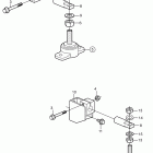 5.7GXiI-B Motor and transmission mounts, hsw630d
