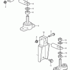 5.7GXiI-C Motor and transmission mounts, hsw630v