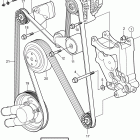 5.7GXiI-D Ремень и генератор переменного тока