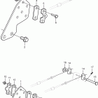 5.7GXiI-H Shift cable connections, hsw630a, hsw630d, hsw630v