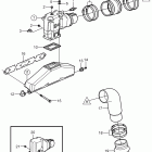 5.7GiI-E Exhaust, early