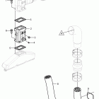 5.7OSXi-G Exhaust, 6'' risers