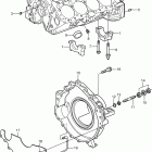 5.7OSi-A Cylinder block and flywheel housing