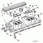 7.4GSIPWTR Intake manifold, lower
