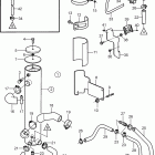 8.1GSi-A Heat exchanger, sterndrive with freshwater cooling
