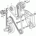 8.1GXiI-D Ремень и генератор переменного тока