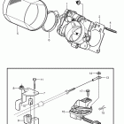 8.1Gi-GF Throttle body and throttle cable connection