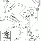 8.1GiI-G Heat exchanger, v-drive with freshwater cooling
