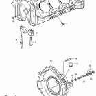 8.1OSi-A Cylinder block and flywheel housing