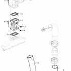 8.1OSi-DF Exhaust, 6'' risers