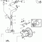 8.1OSi-DF Seawater pump and hoses