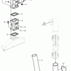 8.1OSi-J Exhaust, 6'' risers